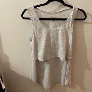 Latched Mama XS Grey Tank (older style)